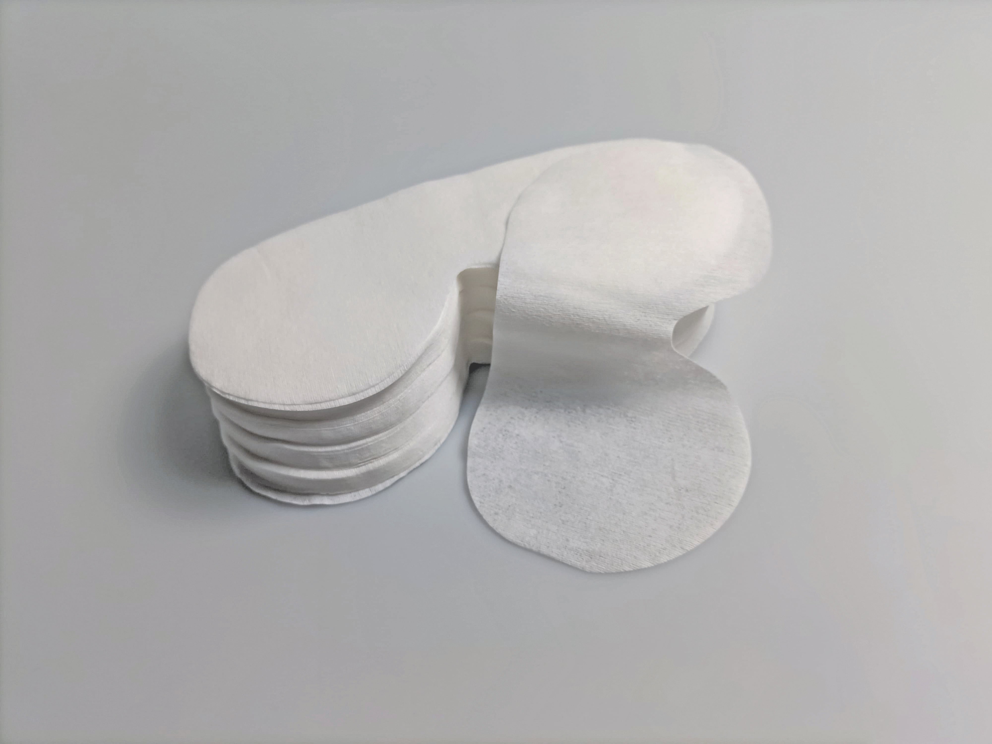Organic fleece cloth for rest mask. approx. 20x10cm, 100 pieces